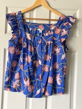 77 Park Button Down Tank-NWOT
